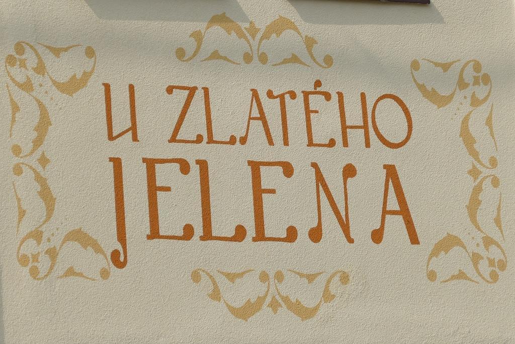 Guest House U Zlateho Jelena Žinkovy Dış mekan fotoğraf